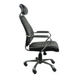Executive Black Office Chair - Ornate Home