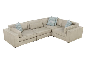 Exeter Beige 4-Piece Sectional - Ornate Home