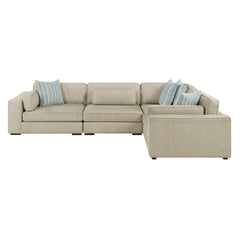 Exeter Beige 4-Piece Sectional - Ornate Home