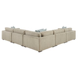 Exeter Beige 5-Piece Sectional - Ornate Home