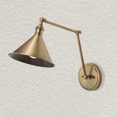 Exeter Brass 1 Light Adjustable Sconce - Ornate Home