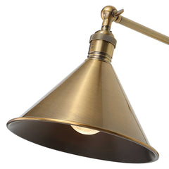 Exeter Brass 1 Light Adjustable Sconce - Ornate Home