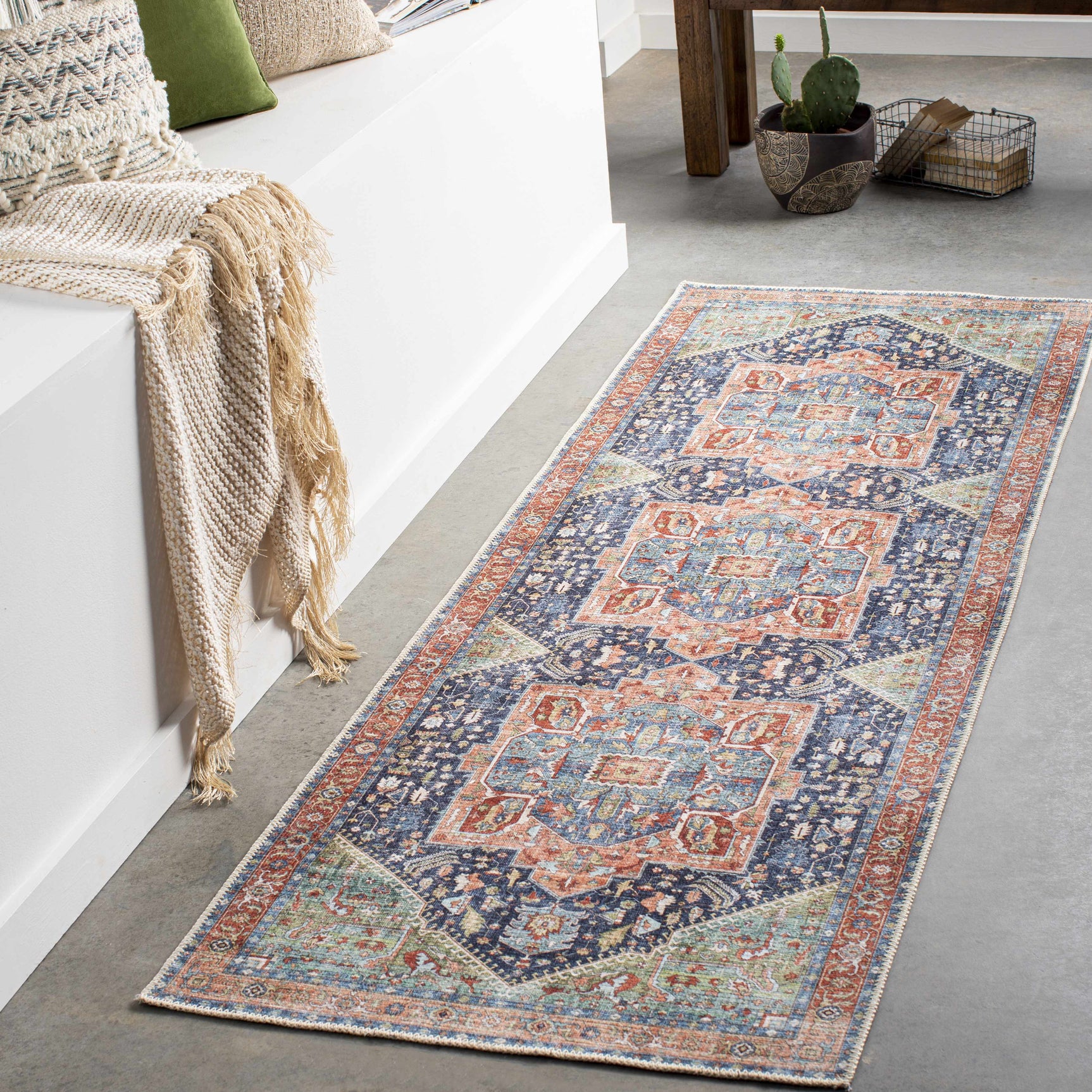 Exira Washable Area Rug - Ornate Home