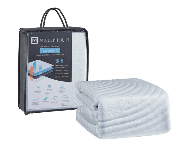 Extra Cooling Breathable Moisture Wicking Queen Mattress Protector (Online Special Price) - Ornate Home