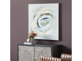 Eye Of Color Green/Blue Canvas - Ornate Home