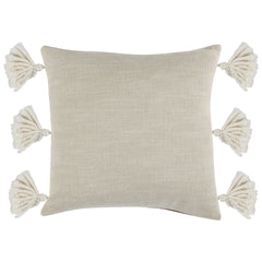 Ezekiel Brown 18"x18" Vegan Leather Throw Pillow (Set of 2) - Ornate Home