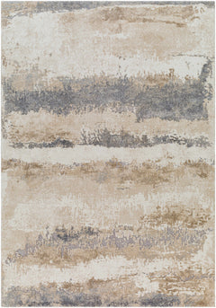 Ezell Abstract Thick Rug - Ornate Home