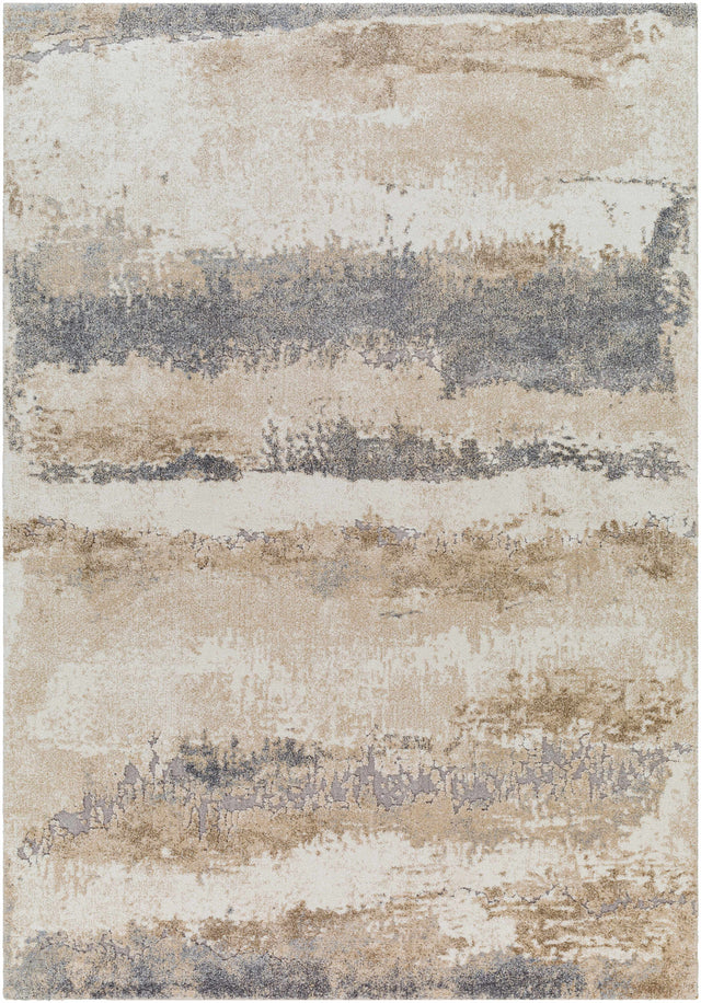 Ezell Abstract Thick Rug - Ornate Home