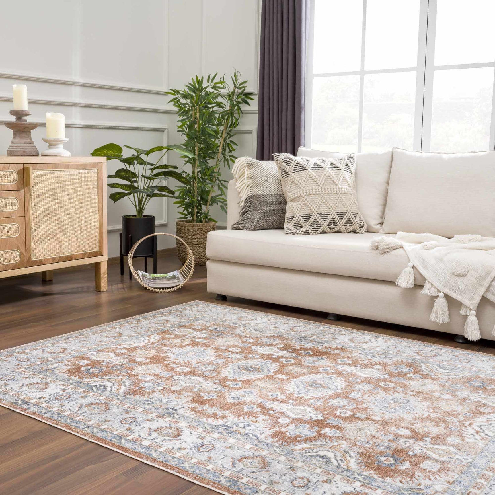 Ezio Boutique Washable Rug - Clearance - Ornate Home