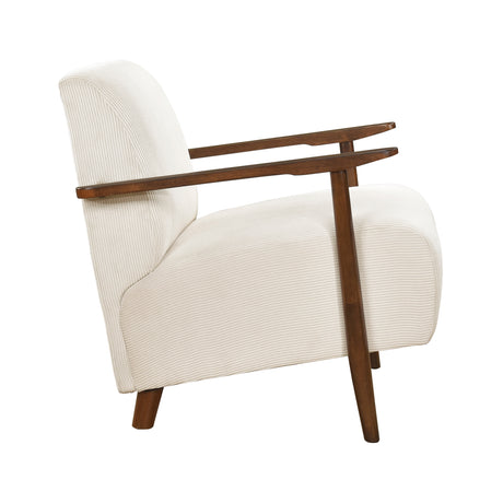 Ezra Beige Accent Chair - Ornate Home