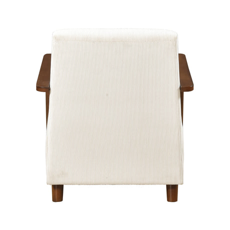 Ezra Beige Accent Chair - Ornate Home