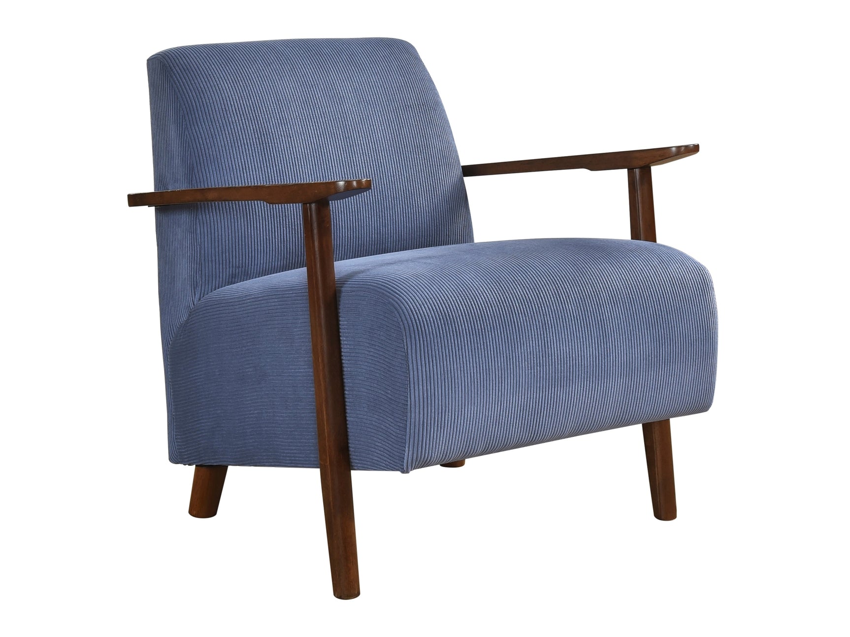 Ezra Blue Accent Chair - Ornate Home