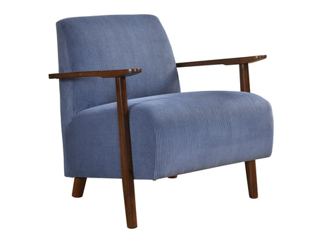 Ezra Blue Accent Chair - Ornate Home