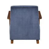 Ezra Blue Accent Chair - Ornate Home