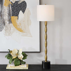 Ezra Brass Buffet Lamp - Ornate Home