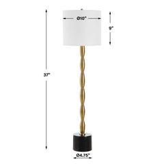 Ezra Brass Buffet Lamp - Ornate Home