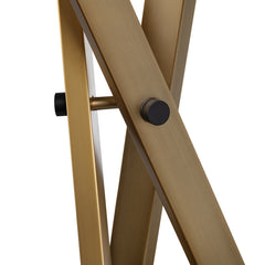 Ezra Brass Floor Lamp - Ornate Home