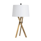 Ezra Brass Table Lamp (Set of 2) - Ornate Home