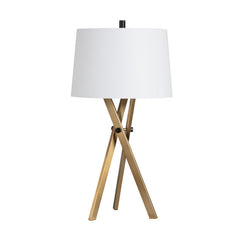 Ezra Brass Table Lamp (Set of 2) - Ornate Home