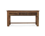 Ezra Natural 3 Drawer Console Table - Ornate Home