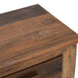 Ezra Natural 3 Drawer Console Table - Ornate Home