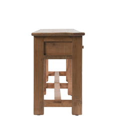 Ezra Natural 6 Drawer Console Table - Ornate Home
