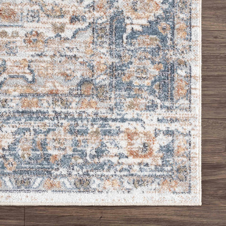 Ezri Cream Washable Area Rug - Ornate Home