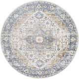 Ezri Cream Washable Area Rug - Ornate Home