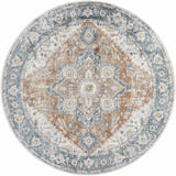 Ezri Rust Washable Area Rug - Ornate Home