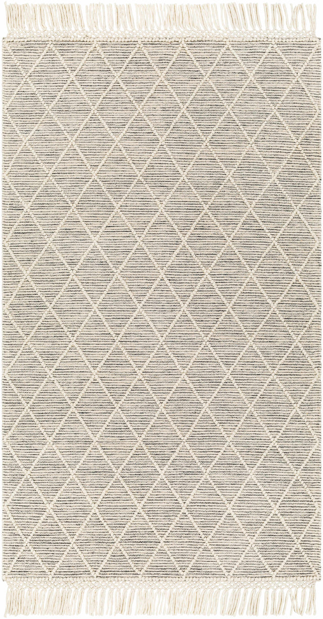 Ezria Wool Rug with Tassels - Clearance - Ornate Home