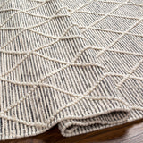 Ezria Wool Rug with Tassels - Clearance - Ornate Home