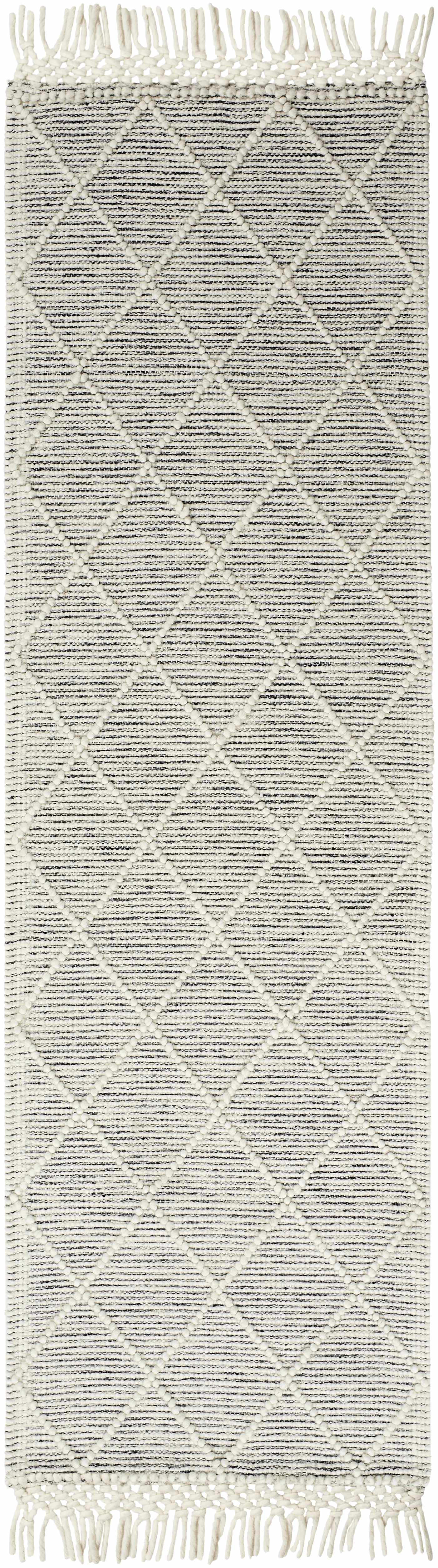 Ezria Wool Rug with Tassels - Clearance - Ornate Home