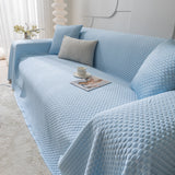 FASHION Granular Textured Sofa Couch Covers, L Shape Sectional Couch Covers, Sofa Covers for Living Room - Ornate Home