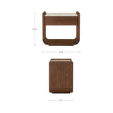 Enns Dark Brown Nightstand