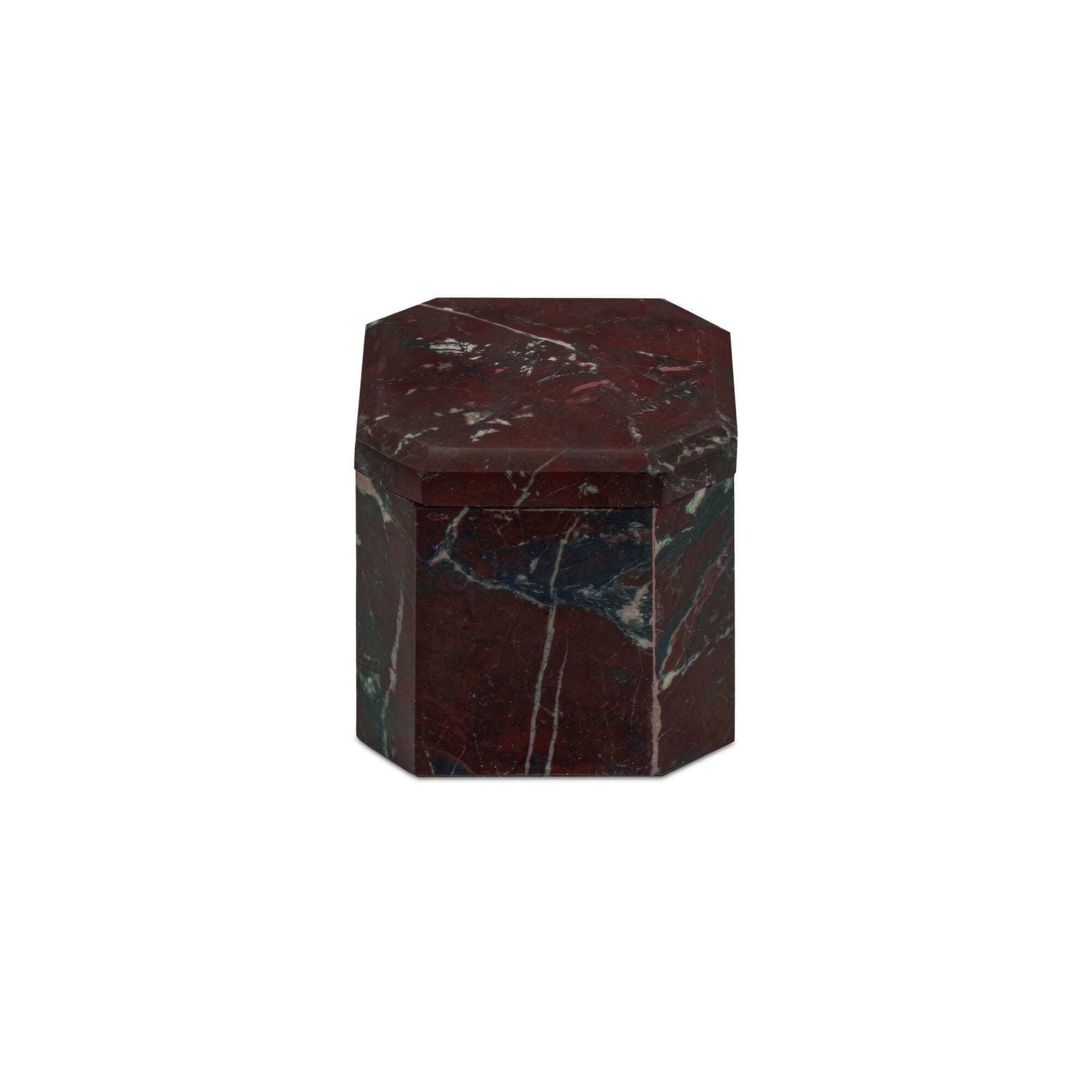Forli Red Levanto Marble Box