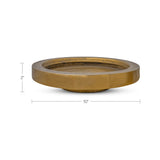 Abel Yellow Cast Aluminum Catchall
