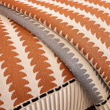 Vertical Stripes Sectional Sofa Cover Slipcover - Non-Slip, Fits L-Shape Couches