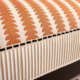 Vertical Stripes Sectional Sofa Cover Slipcover - Non-Slip, Fits L-Shape Couches