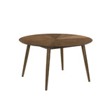 Raissa Walnut Round Dining Table