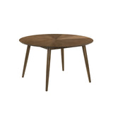 Raissa Walnut 5 Pc. Round Dining Table Set