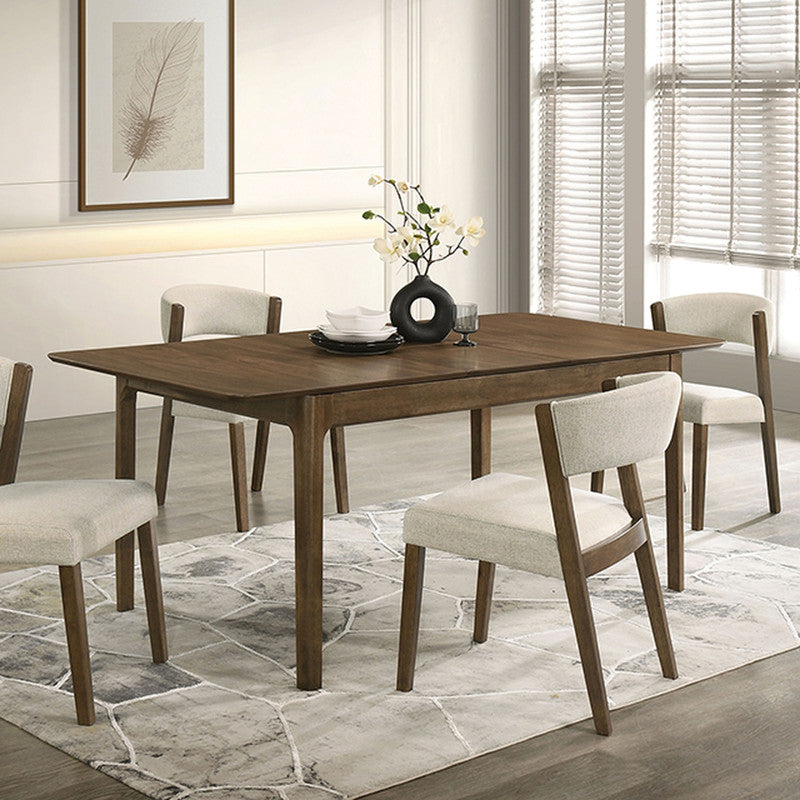 Raissa Walnut 5 Pc. Dining Table Set