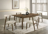 Raissa Walnut 5 Pc. Dining Table Set
