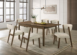 Raissa Walnut 7 Pc. Dining Table Set