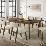 Raissa Walnut 7 Pc. Dining Table Set