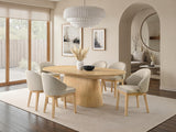 Tottenham Oak Oval Dining Table