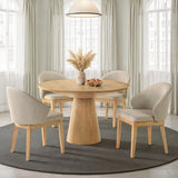 Tottenham Oak 5 Pc. 48" Dining Table Set