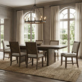 Casoria Dark Walnut Dining Table