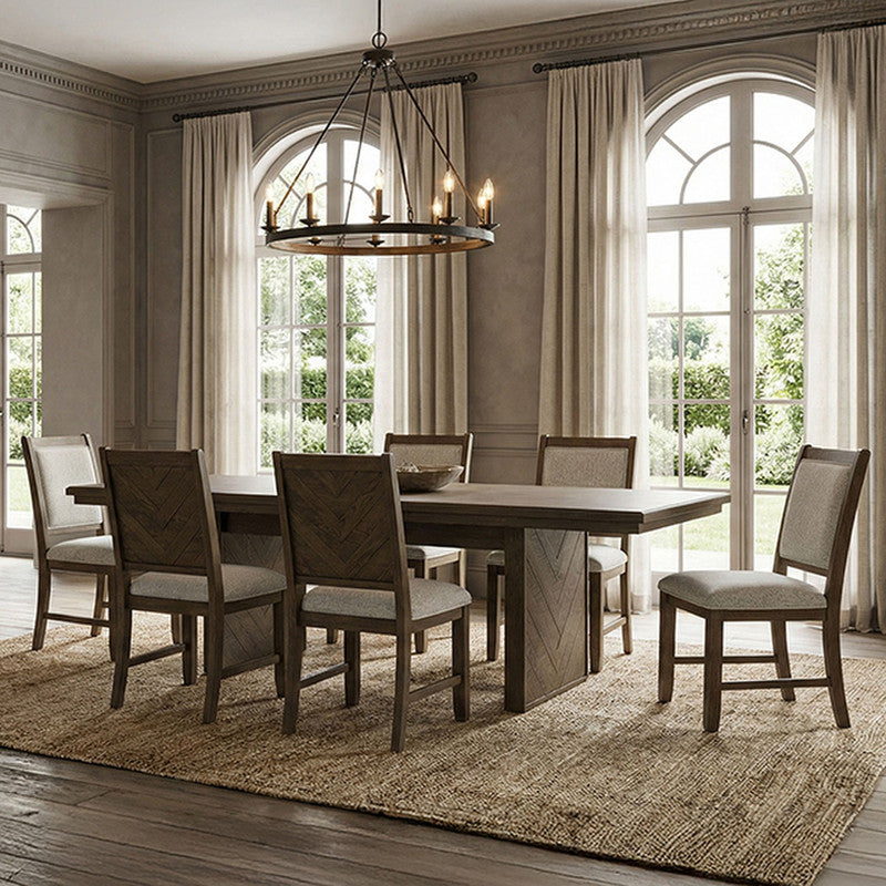 Casoria Dark Walnut Dining Table