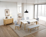 Mandier Natural Dining Bench
