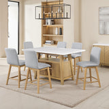 Tangier Natural Counter Height Table